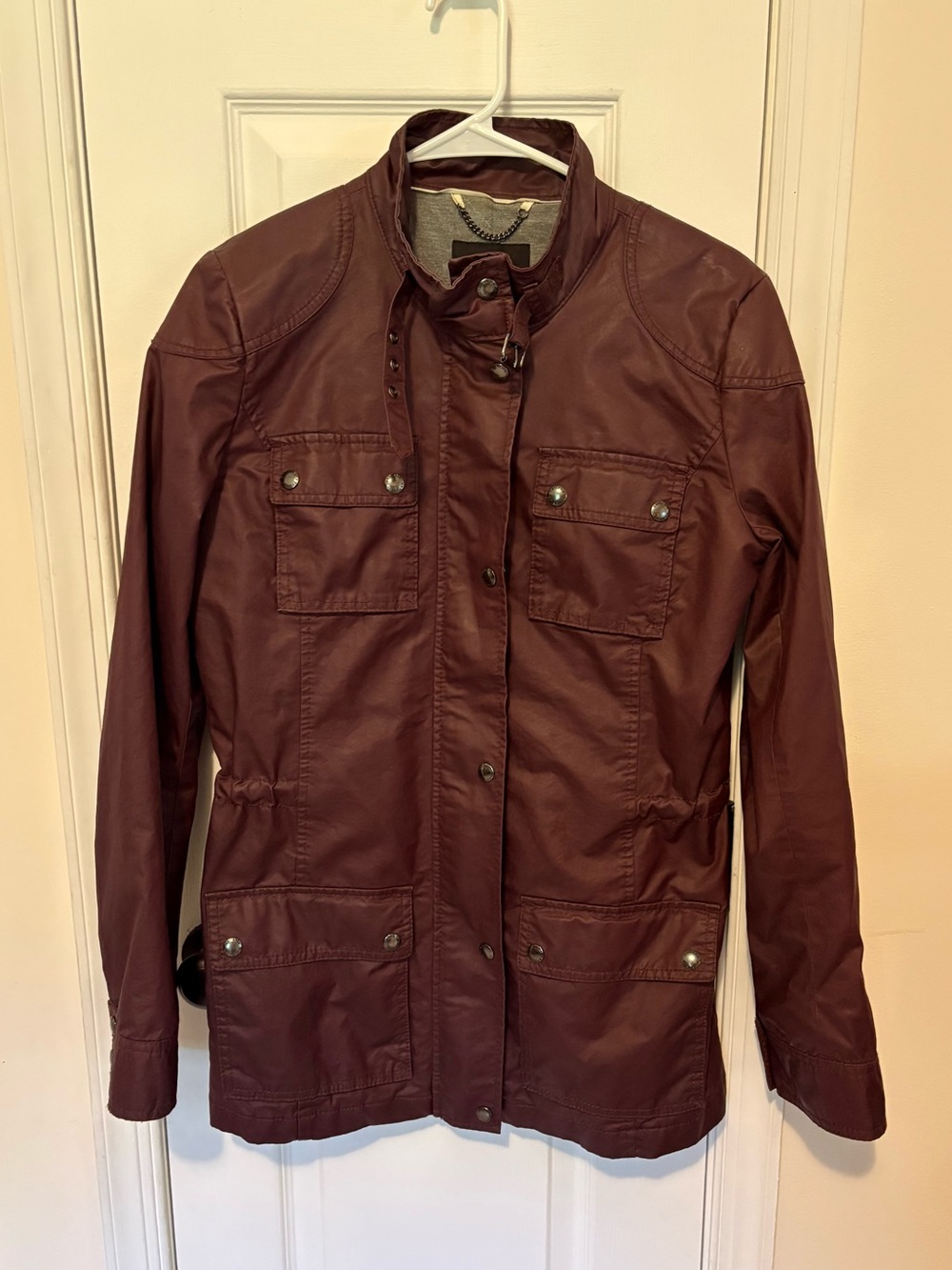 Banana Republic Women’s Utility Jacket - Wine